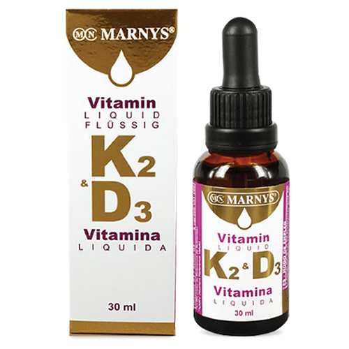 Vitamina K2 + D3 Lichida,  Marnys